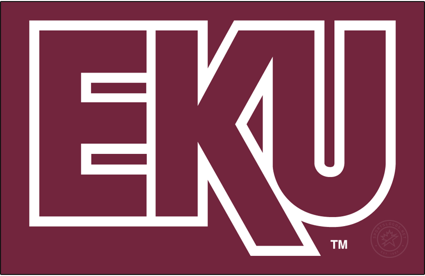 Eastern Kentucky Colonels 2004-2006 Primary Dark Logo iron on transfers for clothing